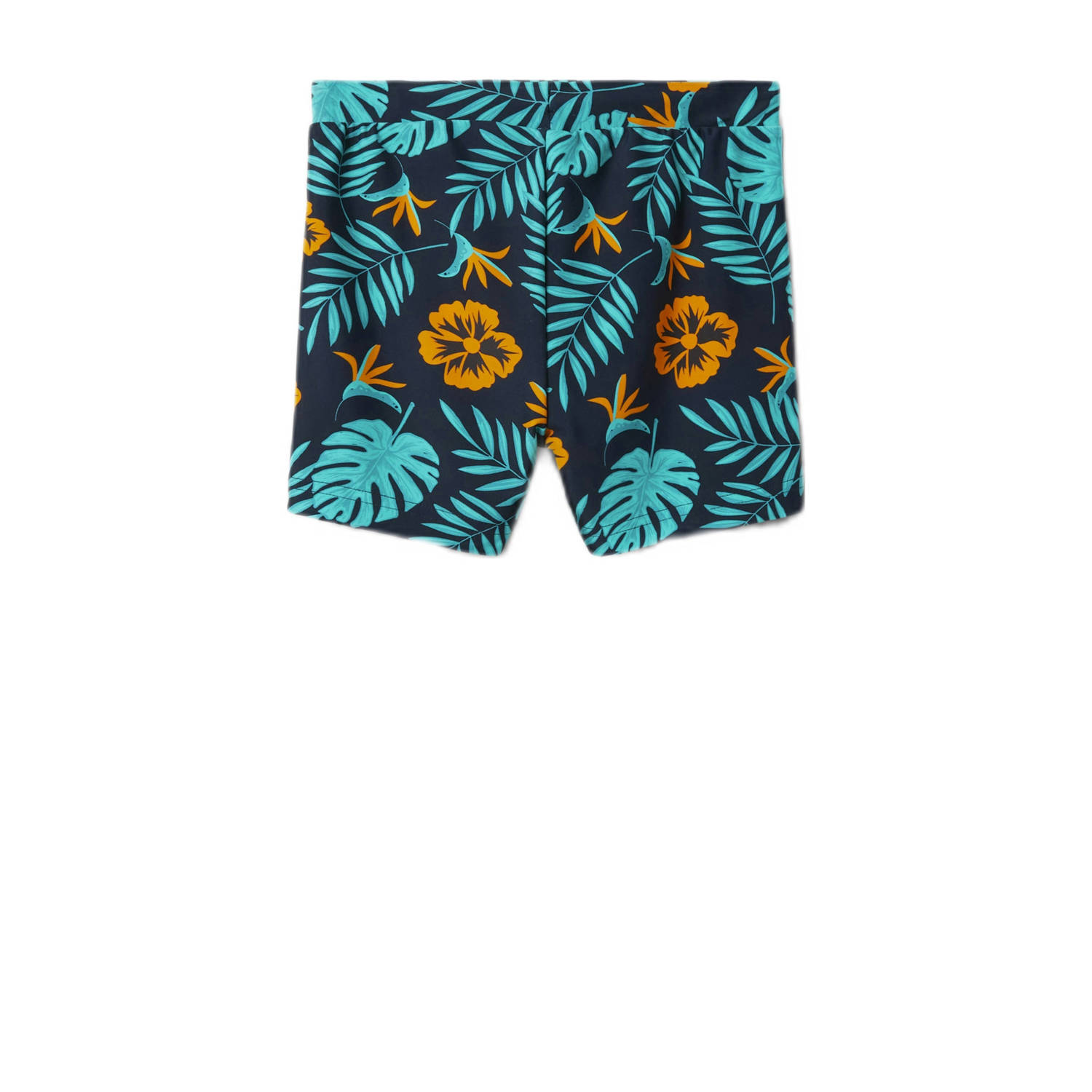 NAME IT KIDS zwemboxer donkerblauw turquoise oranje