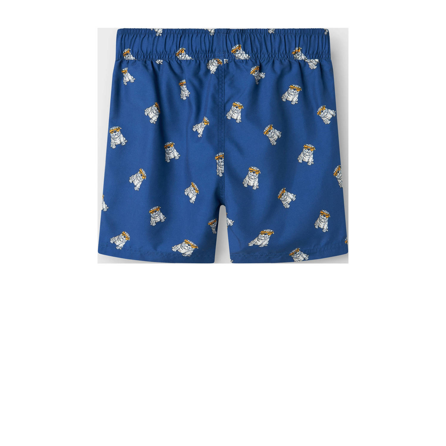 NAME IT KIDS zwemshort blauw wit
