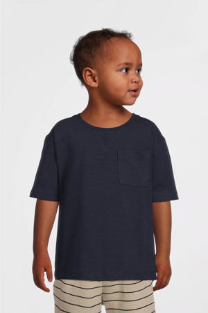 T-shirt donkerblauw
