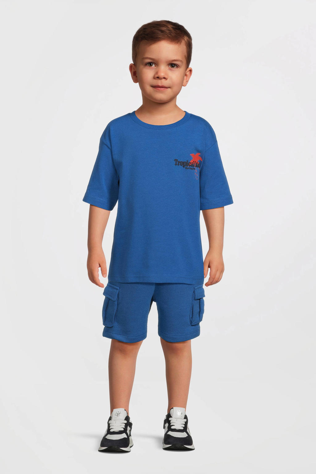 NAME IT MINI sweatshort blauw