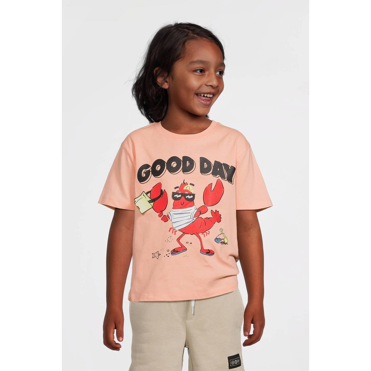 Name it T-shirt met motiefprint