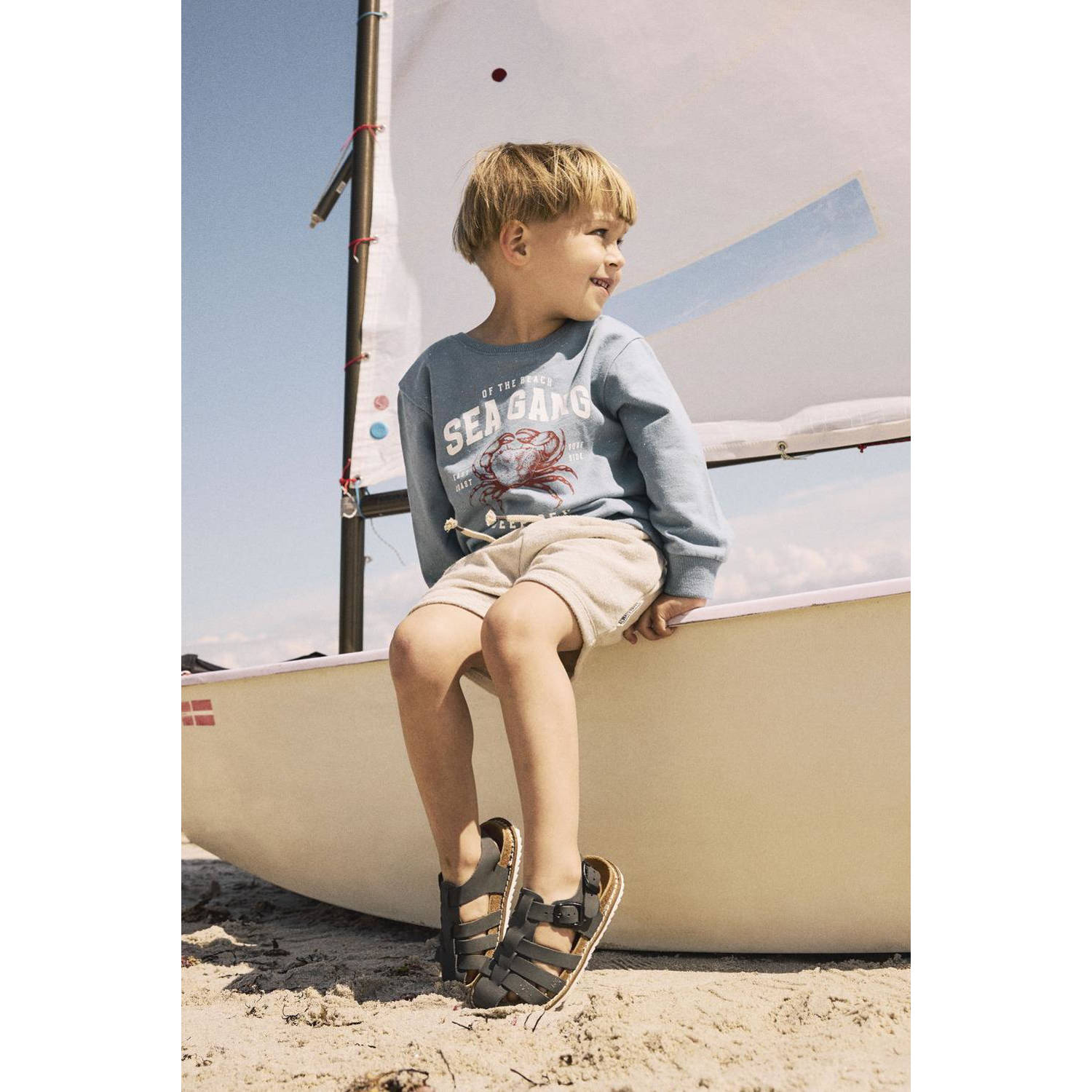 NAME IT MINI sweater blauw