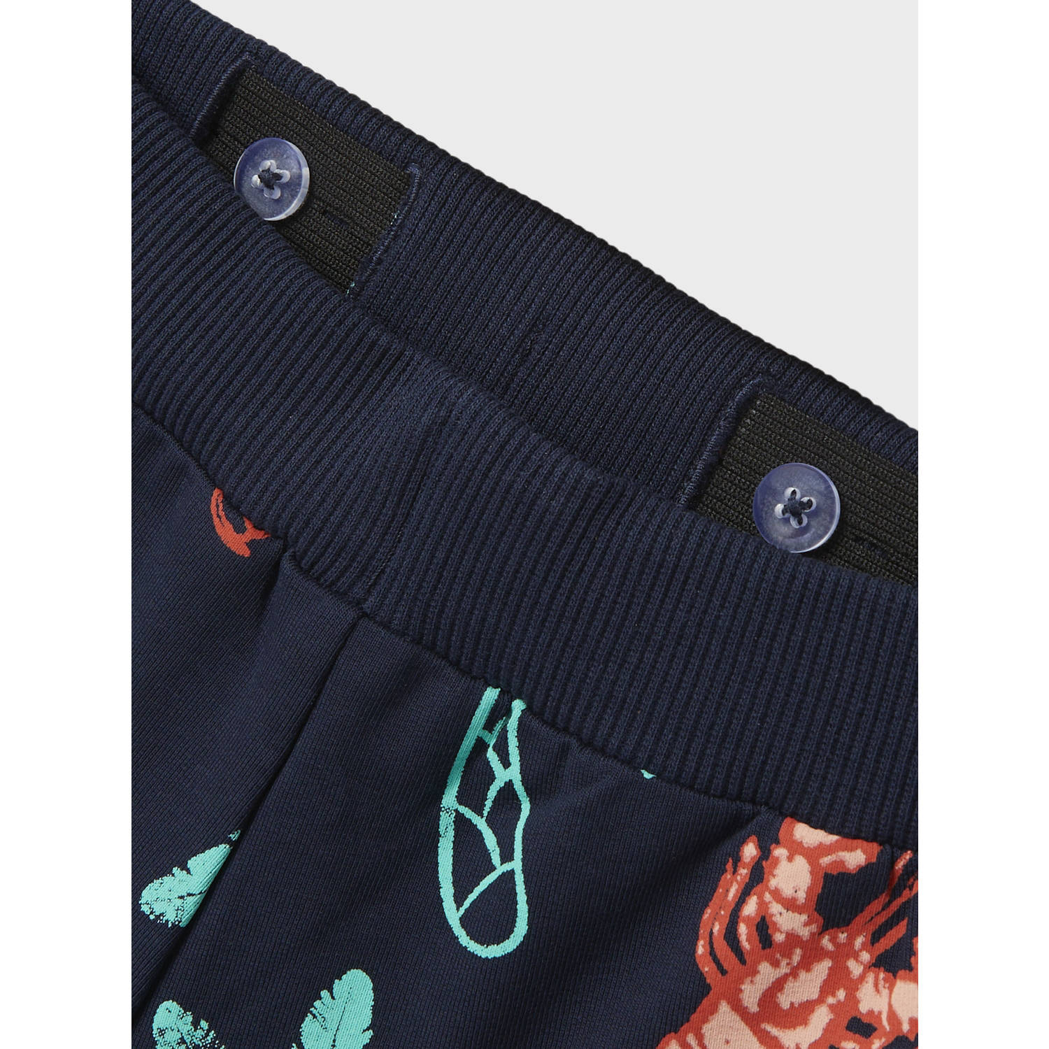 NAME IT MINI sweatshort donkerblauw