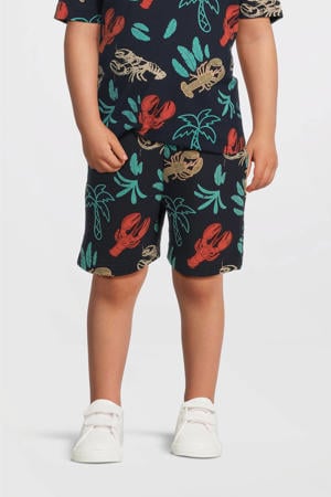 sweatshort donkerblauw