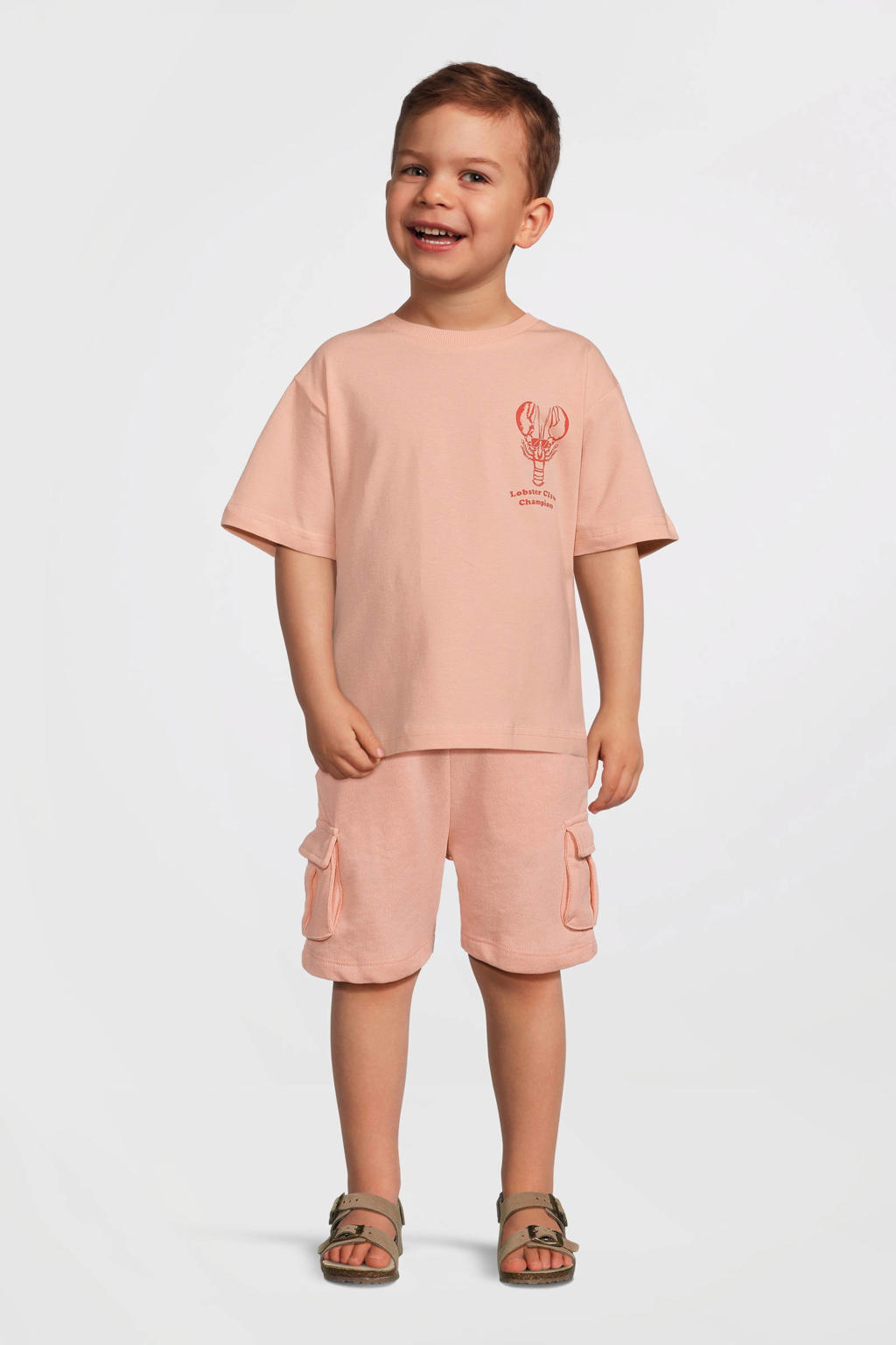 NAME IT MINI T-shirt zalm