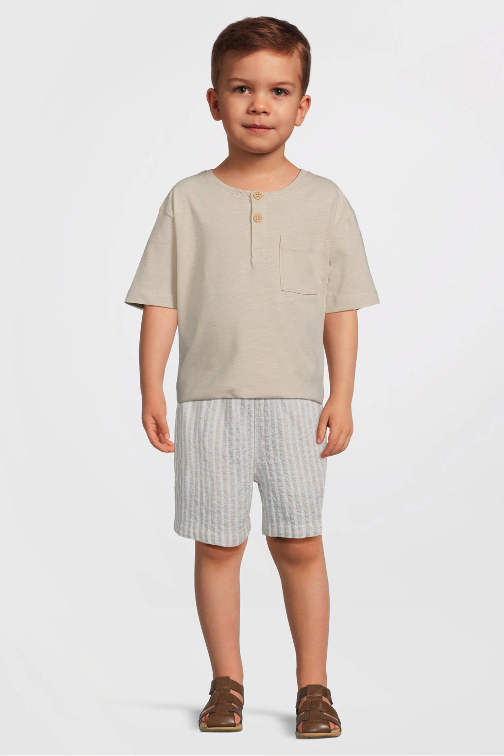 NAME IT MINI casual short zand/ecru