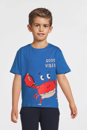 T-shirt blauw