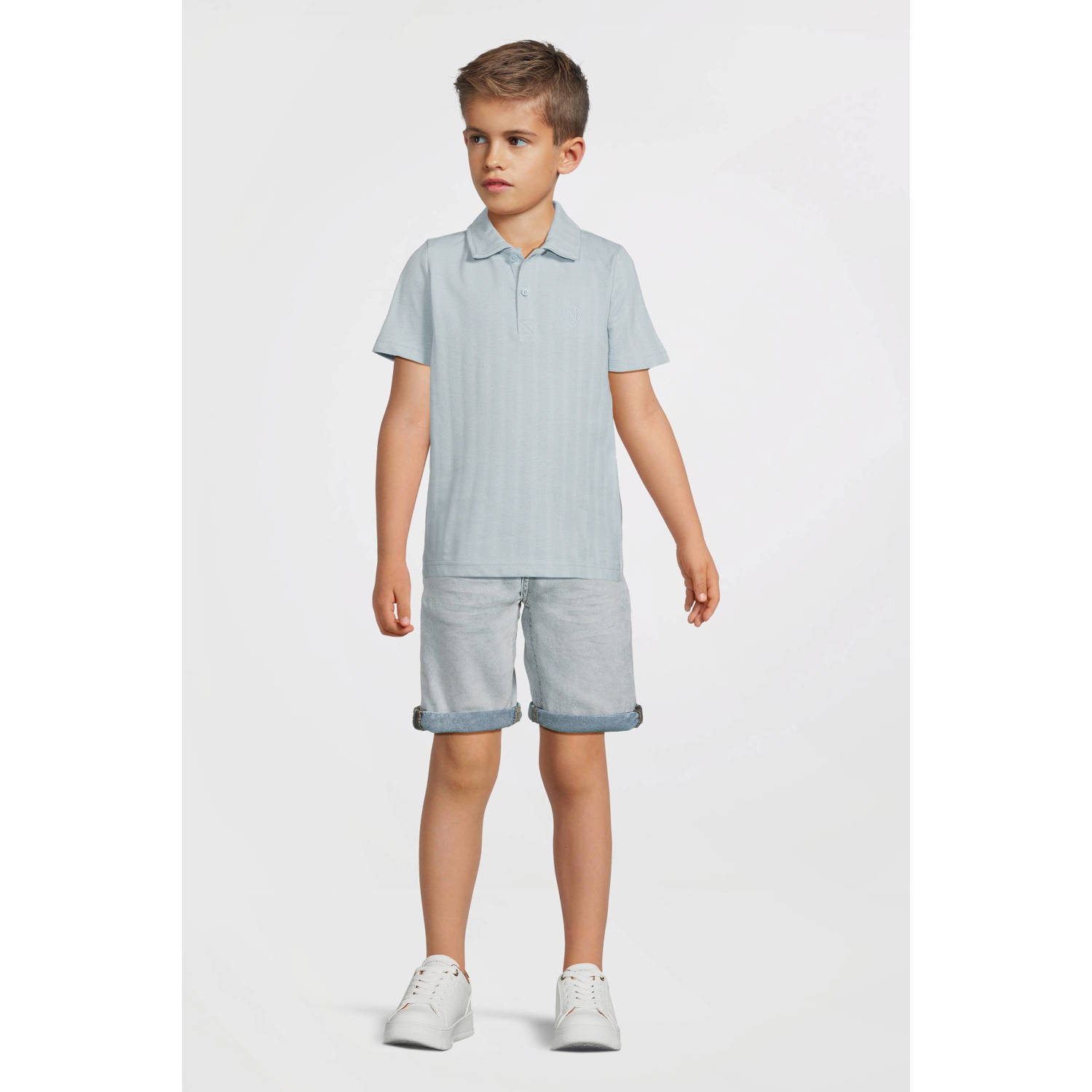 NAME IT MINI polo lichtblauw