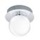 EGLO Mosiano plafondlamp - spiegellamp - LED - Ø 11 cm - Chroom