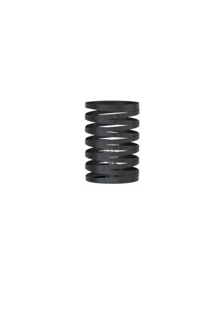 Cremella Tafellamp - E27 - 29 cm - industrieel - Staal - Zwart 