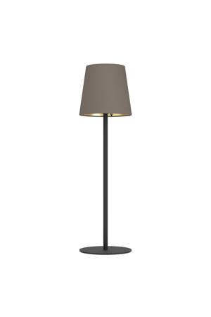 Fiorana Tafellamp - E14 - 53 cm - Zwart/Cappucino/Goud 