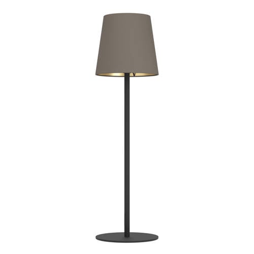 EGLO Fiorana Tafellamp - E14 - 53 cm - Zwart/Cappucino/Goud afbeelding