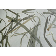 thumbnail: EGLO Oxpark Hanglamp - E27 - 92 cm - Zwart/Wit/Groen - Bamboe