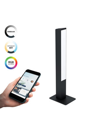 connect.z Simolaris-Z Smart Tafellamp - 51,5 cm - Zwart/Wit 