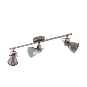 Seras Spot - GU10 - 3 lichts - 59,5 cm - Grijs/Crème