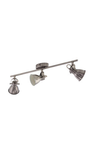 Seras Spot - GU10 - 3 lichts - 59,5 cm - Grijs/Crème  