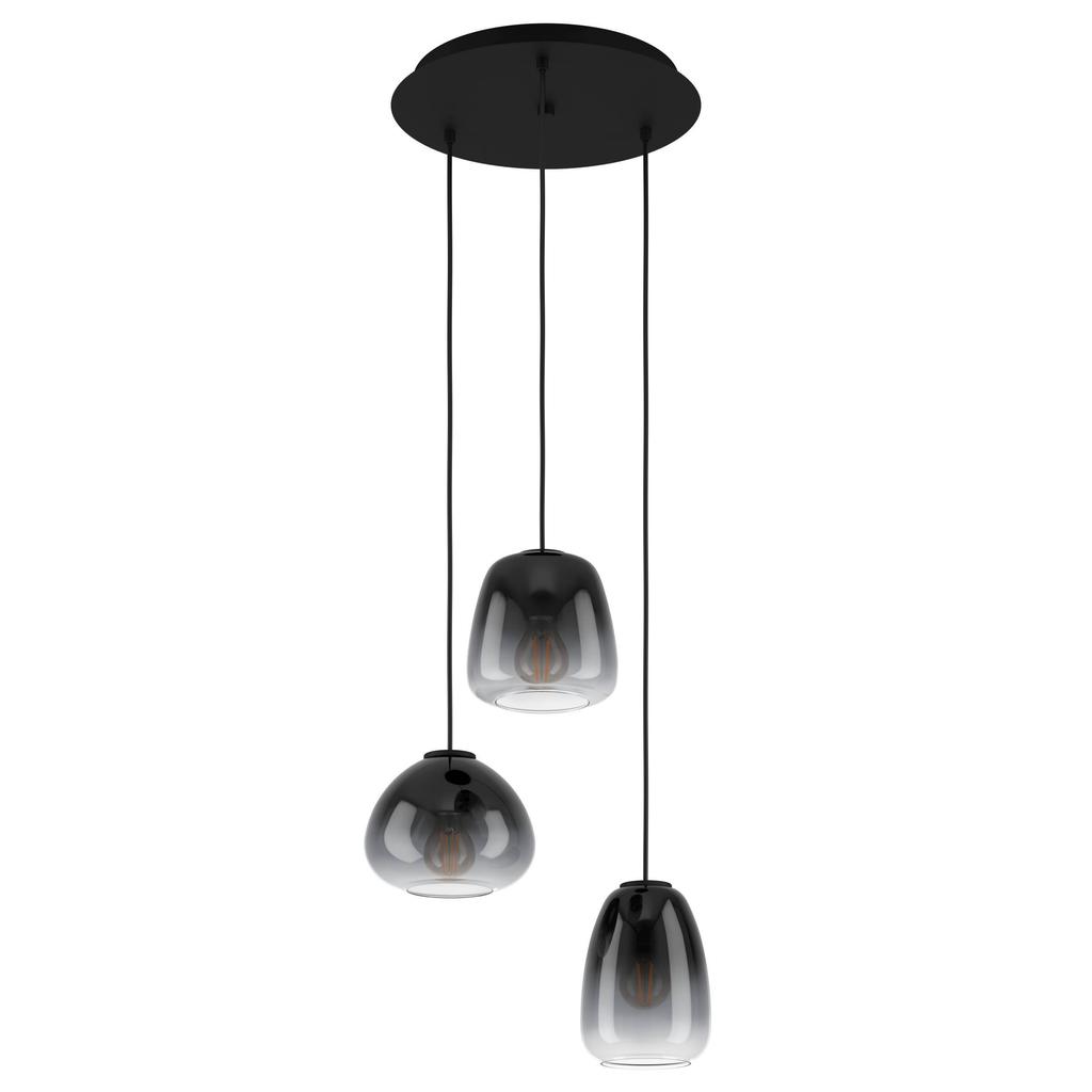 EGLO Aguilares Hanglamp - E27 - Ø 43 cm - Zwart