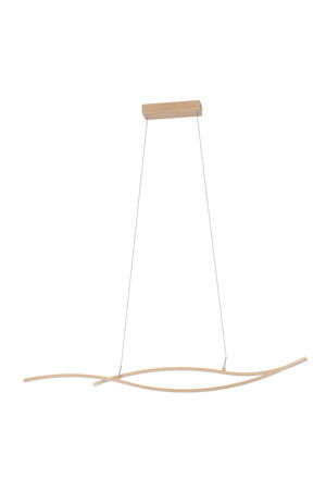 Grisolia Hanglamp - LED - 140 cm - Bruin/Wit