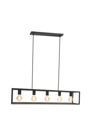 Eldrick Hanglamp - E27 - 100 cm - Zwart