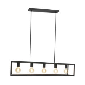 Eldrick Hanglamp - E27 - 100 cm - Zwart