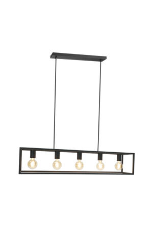 Eldrick Hanglamp - E27 - 100 cm - Zwart  