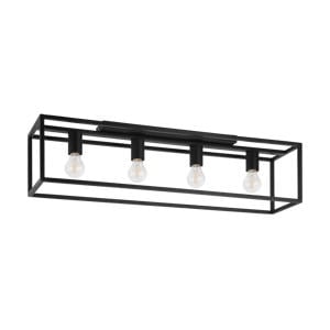Eldrick Plafondlamp - E27 - 85 cm - Zwart