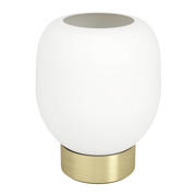 thumbnail: EGLO Manzanares Tafellamp - E27 - 18 cm - Wit/Goud