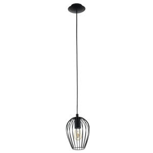 Newtown Hanglamp - E27 - Ø 16 cm - Zwart