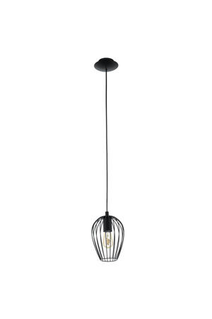 Newtown Hanglamp - E27 - Ø 16 cm - Zwart