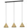 EGLO Narices Hanglamp - E27 - 92 cm - Zwart/Goud