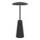 EGLO Piccola Tafellamp - Aanraakdimmer - Draadloos - 28 cm - Zwart - Instelbaar wit licht - Oplaadbaar - Buiten en Binnen