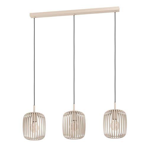 EGLO Romazzina Hanglamp - E27 - 77 cm - Zandkleur afbeelding