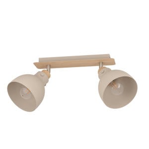 Arrecife Spot - E27 - 53,1 cm - Bruin/Beige - Staal