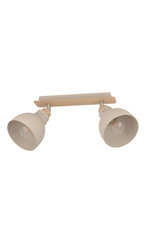 Arrecife Spot - E27 - 53,1 cm - Bruin/Beige - Staal 