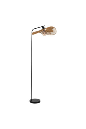 Siruela Vloerlamp - E27 - 160 cm - Bruin/Zwart - Papier 