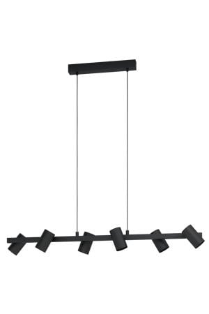 Gatuela 1 Hanglamp - E14 - 116 cm - Zwart