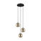 EGLO Stars of Light Lemorieta Hanglamp - E27 - 3-lichts - Ø 44 cm - Zwart|Goud