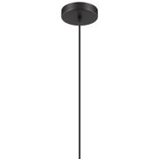 thumbnail: EGLO Ariscani Hanglamp - E27 - Ø 20 cm - rookglas - Zwart