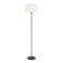 EGLO Febres Staande lamp - E27 - Textiel - Zwart/Wit