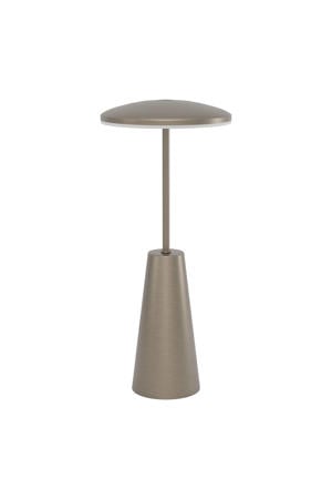 Piccola Tafellamp - Aanraakdimmer - Draadloos - 28 cm - Donker Brons - Instelbaar wit licht - Oplaadbaar - Buiten en Binnen