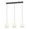 EGLO Febres Hanglamp - E27 - Textiel - Zwart/Wit
