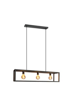 Eldrick Hanglamp - E27 - 70 cm - Zwart