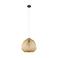 EGLO Dembleby Hanglamp - E27 - Ø 32 cm - Zwart|Natuur