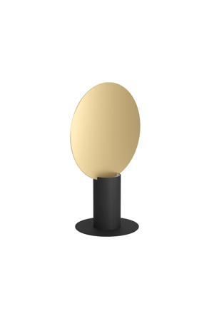 Sarona Tafellamp - GU10 - 31,5 cm - Zwart/Goud - Staal 