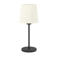 EGLO Febres Tafellamp - E27 - Textiel - Zwart/Wit
