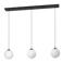 EGLO Rondo 3 Hanglamp - E27 - 121 cm - Zwart/Wit