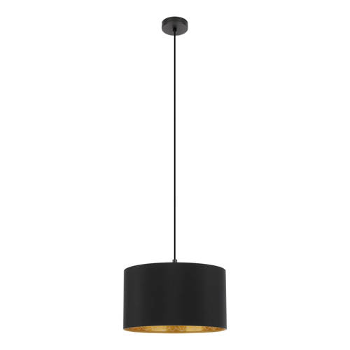 EGLO Zaragoza Hanglamp - E27 - Ø 38 cm - Zwart/Goud afbeelding