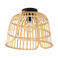 EGLO Glyneath Plafondlamp - E27 - Ø 37,5 cm - Zwart/Hout