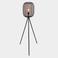 EGLO Rinroe Vloerlamp - E27 - 140,5 cm - Driepoot - Zwart - Staal