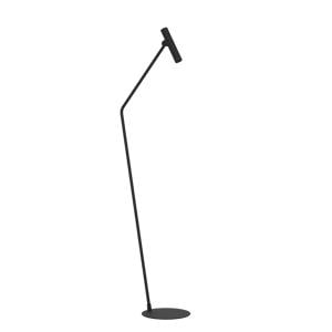 Almudaina Vloerlamp - LED - 157 cm - Zwart - Staal